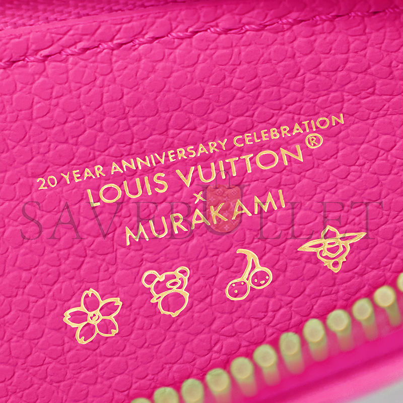 LOUIS VUITTON MURAKAMI LV X TM ROMY CARD HOLDER M14155 (12*8*1cm) LOUIS VUITTON MURAKAMI LV X TM ROMY CARD HOLDER M14155 (12*8*1cm)